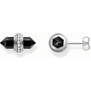 Thomas Sabo náušnice Onyx H2281-641-11