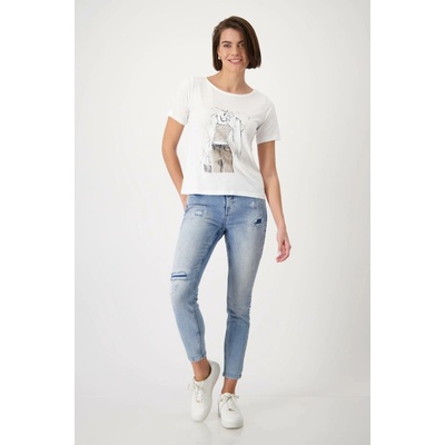 Monari tričko 409114 off white
