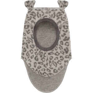 Huttelihut Детска зимна шапка (beanie) Huttelihut Kid's Balaclava Ears Wool Fleece Jacquard Balaclava - Camel Melange - размер 53 cm (904-6675-0114)