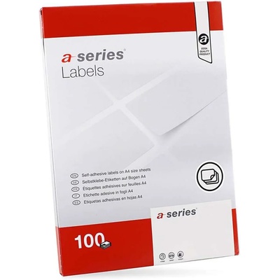 a-series Етикети, 210x297mm, 100 листа, 1 етикет/лист a-series (AS0654/65083)