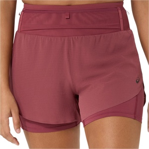 ASICS Дамски шорти за бягане Asics Women's Fujitrail Elite Short Running shorts - Brisket Red - размер XS (112-4549-0111)