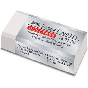 Faber-Castell Ластик, без стружки, малък, faber-castell 187130 (187130)