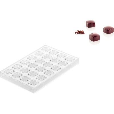 Silikomart Форма за шоколадови бонбони Cupola P от тритан (52.917.86.0065)