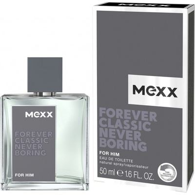 Mexx Forever Classic Never Boring toaletní voda pánská 50 ml