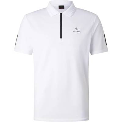 Bogner Fire+Ice Мъжка поло тениска Bogner Fire+Ice Mikka Polo shirt - White - размер XXL (216-7575-0215)