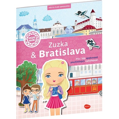 Zuzka & Bratislava Město plné samolepek