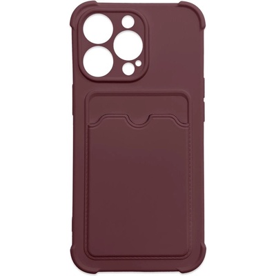 HQWear Кейс с отделение за карти HQWear за iPhone 13 Mini, Тъмнолилав (9145576234372)