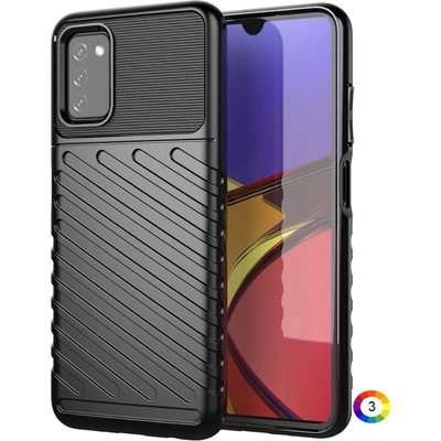 Samsung Galaxy A03s Удароустойчив Twill Texture Калъф и Протектор