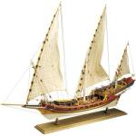 Amati Sciabecco пиратски кораб 1753 1: 60 комплект