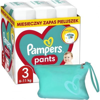Pampers Памперс панталони момче/момиче 3 204 бр (8006540497678)