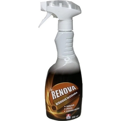 Renova Krémová leštěnka na nábytek, plasty a palubní desky se včelím voskem rozprašovač 500 ml – Zboží Dáma