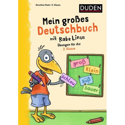 Mein großes Deutschbuch mit Rabe Linus - 2. Klasse | Dorothee Raab, Stefan Leuchtenberg