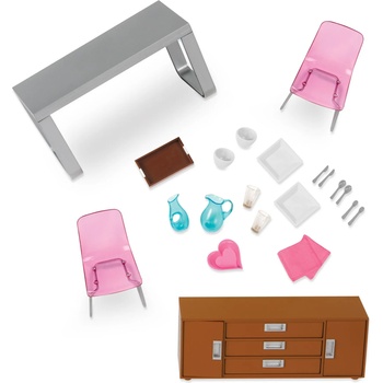 Image 1 of Lori Dolls Комплект мини мебели Lori Dolls - Трапезария за кукли (LO37030Z)