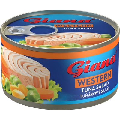 Giana Western tuňákový salát 185 g – Zboží Mobilmania