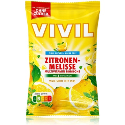 Vivil Multivitamin citron meduňka 8vitamínů bez cukru 120 g