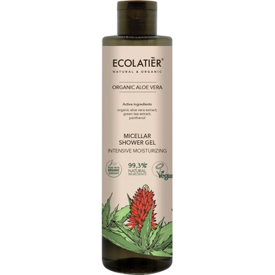 EcoLatier micelárny sprchový gél Aloe vera hydratačný Organic 350 ml