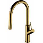 Omnires Кухненски смесител Omnires Bend златен (BE6455GL)