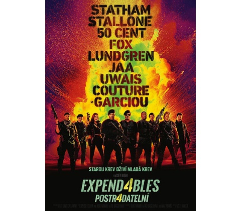 Expend4bles: Postr4datelní DVD