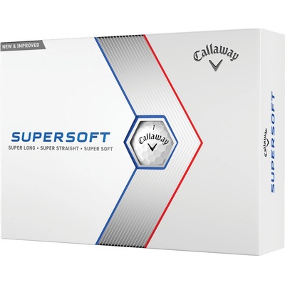Callaway Supersoft 23 bílé 3 ks