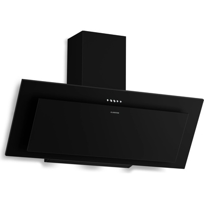 Klarstein Athena наклонен абсорбатор | режим на извличане на въздх и рециркуалция | 404 м³/ч | 56 W | 90 см (CGCH3-Kl-Athena-90Bk) (CGCH3-Kl-Athena-90Bk)