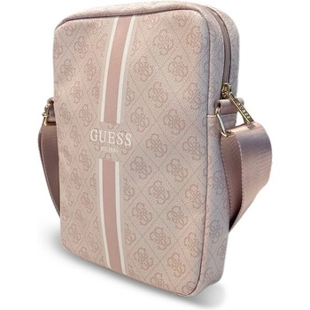 Guess PU 4G Printed Stripes Tablet Bag 10 GUTB10P4RPSP Pink