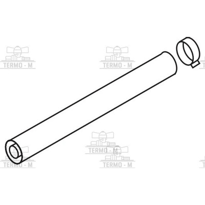 PROTHERM Rúrka Ø 80/125 mm – 1 m T25K-1000 0020257020