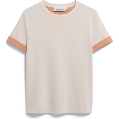 Armedangels Дамска тениска ARMEDANGELS Women's Un-Wasted T-shirt - Undyed / Cinnamon Dust - размер XL (916-6598-0215)