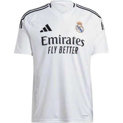 adidas Футболна фланелка Adidas Real Madrid Home Shirt 2024 2025 Adults - White