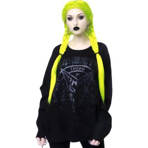 KILLSTAR Дамски пуловер KILLSTAR - Blazed Out Batwing - KSRA002532