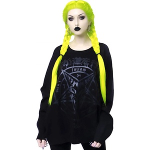 KILLSTAR Дамски пуловер KILLSTAR - Blazed Out Batwing - KSRA002532