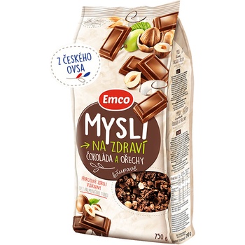 Emco Mysli čokoláda a ořechy 750 g