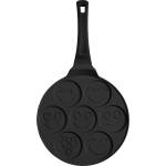 Berlinger Haus Тиган за панкейкове със 7 гнезда и мотив емоджи Matte Black 26cm 56005 (LP-BH-256)