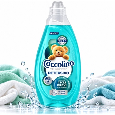 Prací gel Ultra Clean Coccolino 37 PD 1480 ml