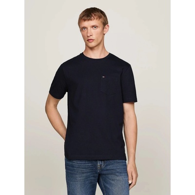 Tommy Hilfiger pánské tmavě modré tričko MW0MW37283