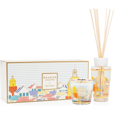 Baobab Collection My First Baobab Gift A Saint-Tropez Комплект свещ и ароматен дифузер, 2 части (MFBBOXCST)