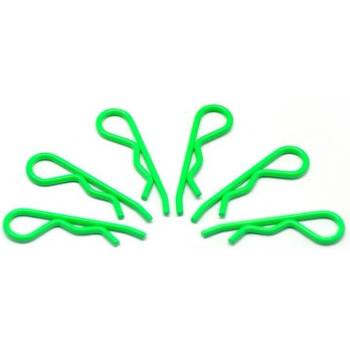ARROWMAX Щипки за купе body clip 1/8 - fluorescent green (6) arrowmax (body clips ) am103119 (am103119)