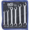 BGS Technic Sada otvorených obojstranných očkových kľúčov 8 x 9 - 18 x 19 mm 6-dielna BGS 1745