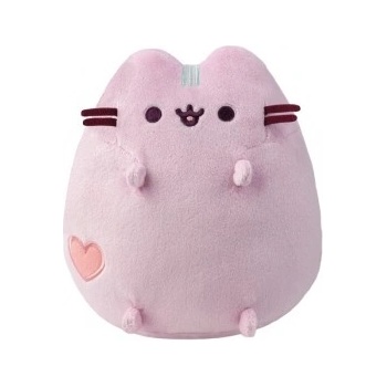 Pusheen fialová se srdíčkem Pusheen 17,5 cm