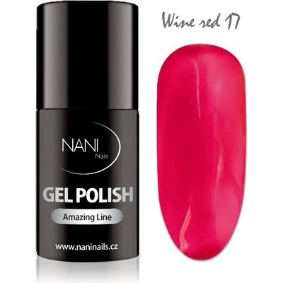 NANI Gel lak Amazing line Wine Red 5 ml – Zboží Dáma