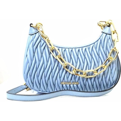 Michael Kors dámská kabelka CORA 35S2G4CU1V PALE BLUE MD ZIP POUCHETTE