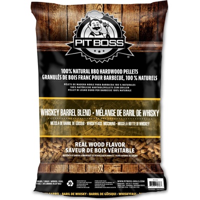 Pit Boss dřevěné pelety Whisky 9 kg