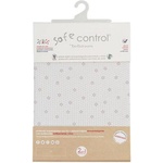 Bimbidreams Чаршаф-протектор за легло Bimbidreams - Safe Control, памук, 90 x 200 cm, сив (8499000760755) - baby