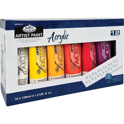 Royal & Langnickel ACR120-12 Комплект акрилни бои 12 x 120 ml (ACR120-12)