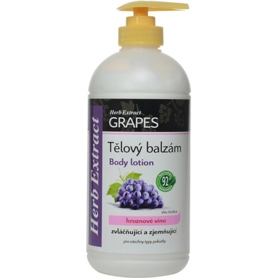 Herb Extrakt tělový balzám hrozno 500 ml – Zboží Dáma