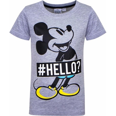 Mickey Mouse chlapecké tričko šedé