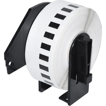 Compatible съвместими етикети Brother DK-22214 - White Continuous Length Paper Tape 12mm x 30.48m, Black on White - MK-DK-22214 (MK-DK-22214)