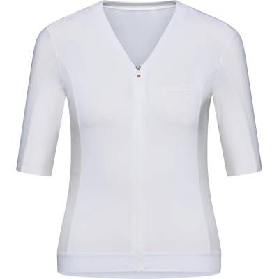 POC Дамска фланелка с къс ръкав за колоездене POC Women's Raceday S/S Jersey Cycling jersey - Hydrogen White (156-3068-0114)