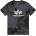 Alpha Industries tričko BASIC black camo