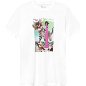 DEDICATED Мъжка тениска DEDICATED T-Shirt Stockholm Catastrophe T-shirt - White (216-4384-0113)