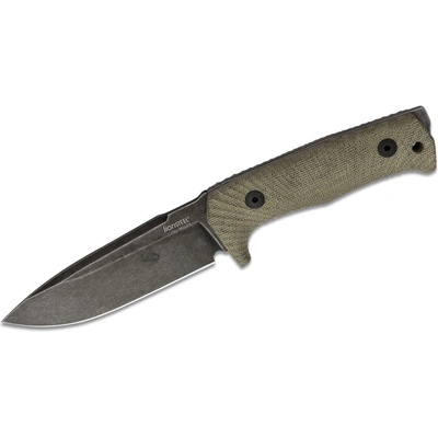 Lionsteel SOLID fixed blade GREEN CANVAS T5B CVG